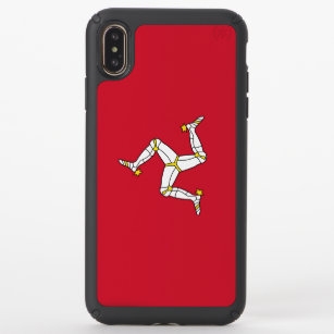 Patriotic Presidio iPhone 14, Isle of Man flag Speck iPhone XS Max Case