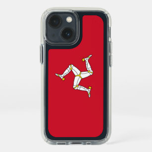 Patriotic Presidio iPhone 14, Isle of Man flag Speck iPhone 13 Mini Case