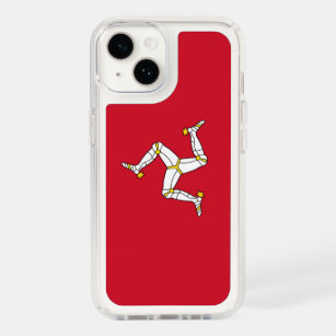 Patriotic Presidio iPhone 14, Isle of Man flag Speck iPhone 14 Case
