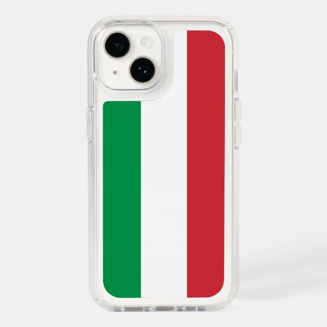 Patriotic Presidio iPhone 14, Italy flag Speck iPhone Case (Front)