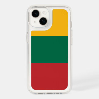 Patriotic Presidio iPhone 14, Lithuanian flag Speck iPhone 14 Case