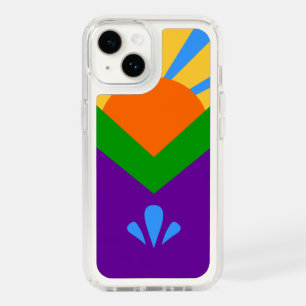 Patriotic Presidio iPhone 14, Manitou Springs Flag Speck iPhone 14 Case