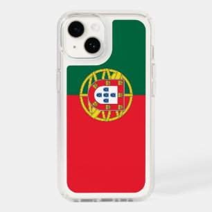Patriotic Presidio iPhone 14, Portugal flag Speck iPhone 14 Case