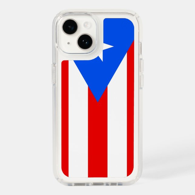 Patriotic Presidio iPhone 14, Puerto Rico Speck iPhone Case (Front)