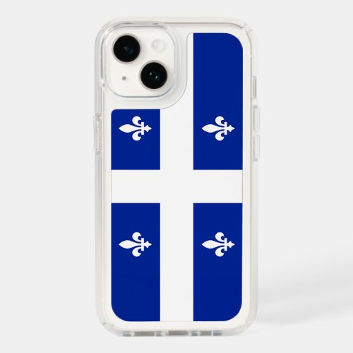 Patriotic Presidio iPhone 14 Quebec Flag Speck iPhone 14 Case