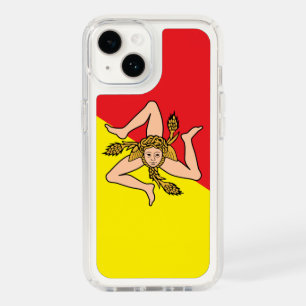 Patriotic Presidio iPhone 14, Sicily Flag Speck iPhone 14 Case