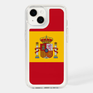 Patriotic Presidio iPhone 14, Spain flag Speck iPhone 14 Case