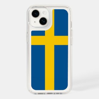 Patriotic Presidio iPhone 14, Sweden flag Speck iPhone 14 Case