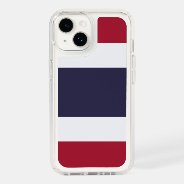 Patriotic Presidio iPhone 14, Thailand Flag Speck iPhone Case (Front)
