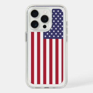 Patriotic Presidio iPhone 15 Pro with flag of USA iPhone 15 Pro Case