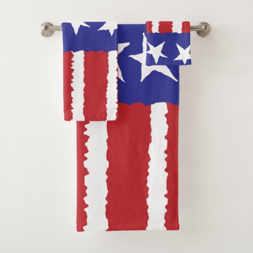 Patriotic Pride Bath Towel Set