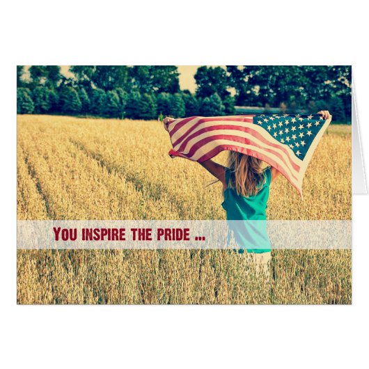 Patriotic Pride Cards (Front Horizontal)