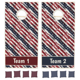 Patriotic Pride Cornhole Set