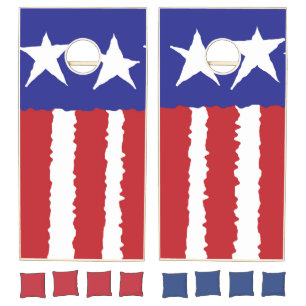 Patriotic Pride Cornhole Set