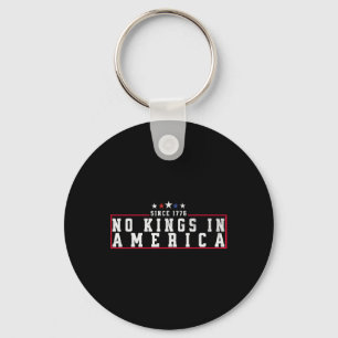 Patriotic Pro-democracy Protest June 14 No Kings I Keychain