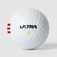 Puerto Rico Golf Balls, Flag Golfers / Patriots Golf Balls