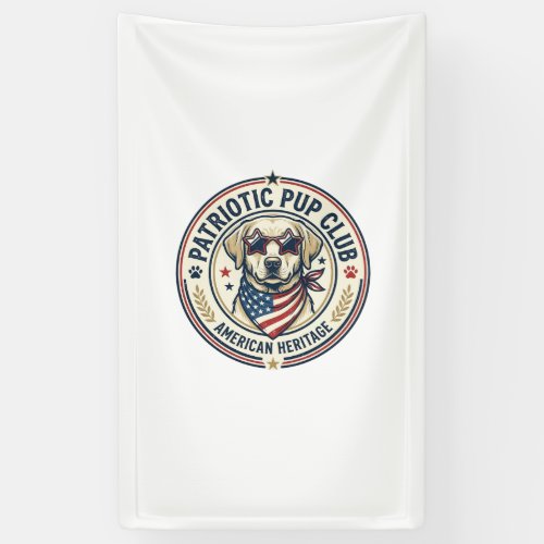 Patriotic Pup Club Patriotic Patriotic Pet Breed V Banner