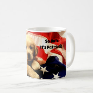 Patriotic Puppy Mug
