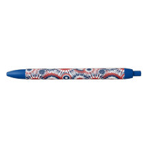 Patriotic Red White and Blue Fireworks