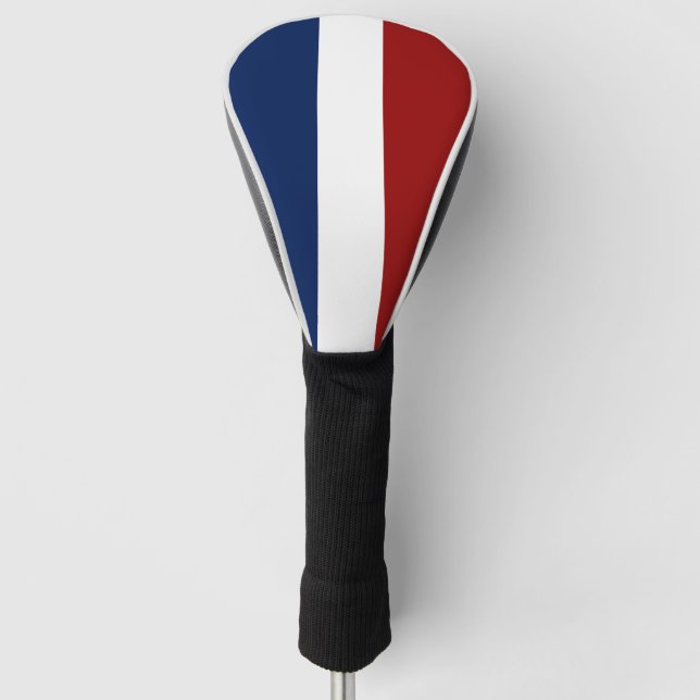 Patriotic Red White and Blue Golf Head Cover (Front)