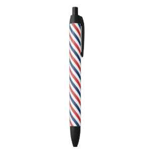 Patriotic Red White and Blue Stripes Pen