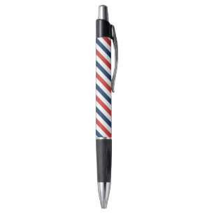 Patriotic Red White and Blue Stripes Pen