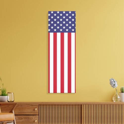 Patriotic Red White Blue Stars And Stripes Flag