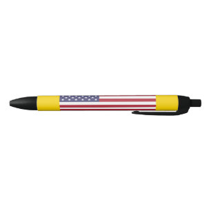 Patriotic Red White Blue Stars And Stripes Flag Pen