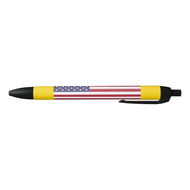 Patriotic Red White Blue Stars And Stripes Flag Pen (Bottom)