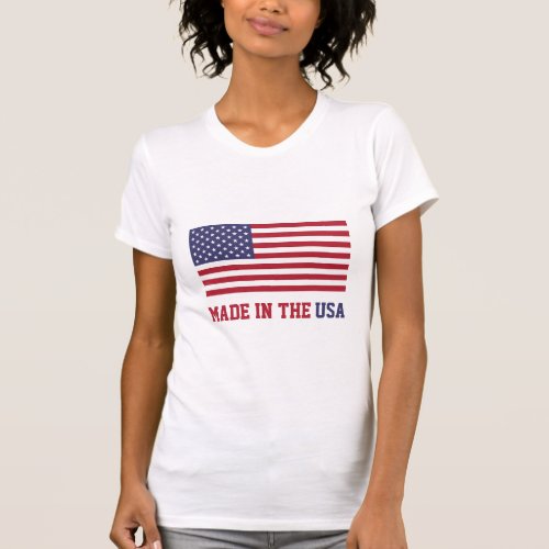 Patriotic Red White Blue Stars And Stripes Flag T_Shirt