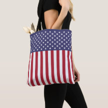 Patriotic Red White Blue Stars And Stripes Flag