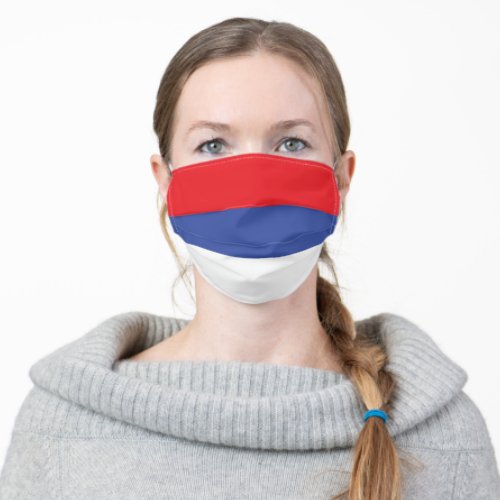 Patriotic Republika Srpska Flag Adult Cloth Face Mask