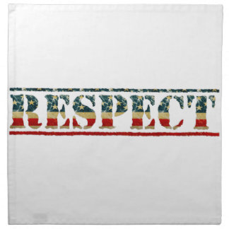 Patriotic RESPECT Napkin