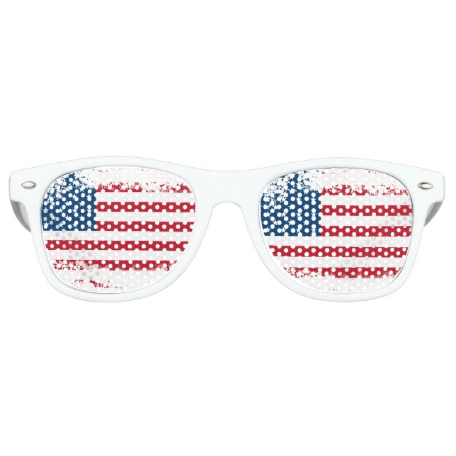 Patriotic Retro Party Shades (Front)