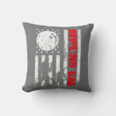 Bowling Ball Shoe And Pin With Your Custom Name Round Pillow