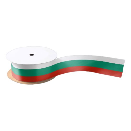 Patriotic Ribbon with Flag of Bulgaria