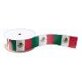 Patriotic Ribbon with Flag of Mexico