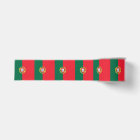Patriotic Ribbon with Flag of Portugal