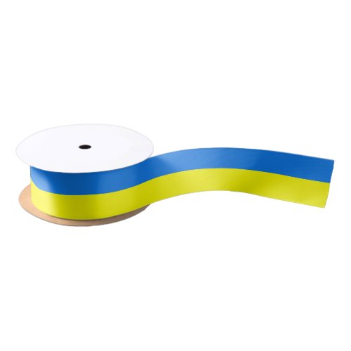 Patriotic Ribbon with Flag of Ukraine