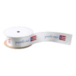Patriotic Ribbon with Puerto Rican Flag