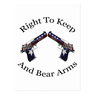 Right To Bear Arms Postcards | Zazzle