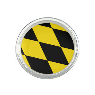Patriotic ring with Flag of Munich