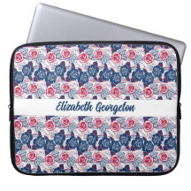 Patriotic Roses stars - red white blue