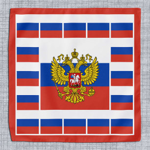 Patriotic Russian Flag Bandana, fashion Russia Bandana