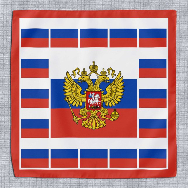 Patriotic Russian Flag Bandana, fashion Russia Bandana (Creator Uploaded)