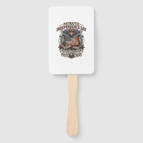 Patriotic Rust Flag Survivor Zombie Apocalypse Fre Hand Fan