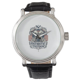 Patriotic Rustic Barn Wedding Watch