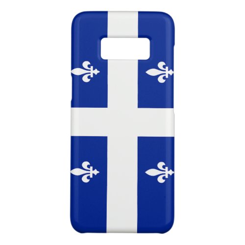 Patriotic Samsung Galaxy S8 Case Flag of Quebec