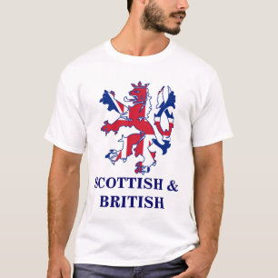 Patriotic Scottish and Brtish T-Shirt