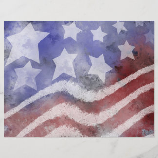 Patriotic Scrapbook Paper